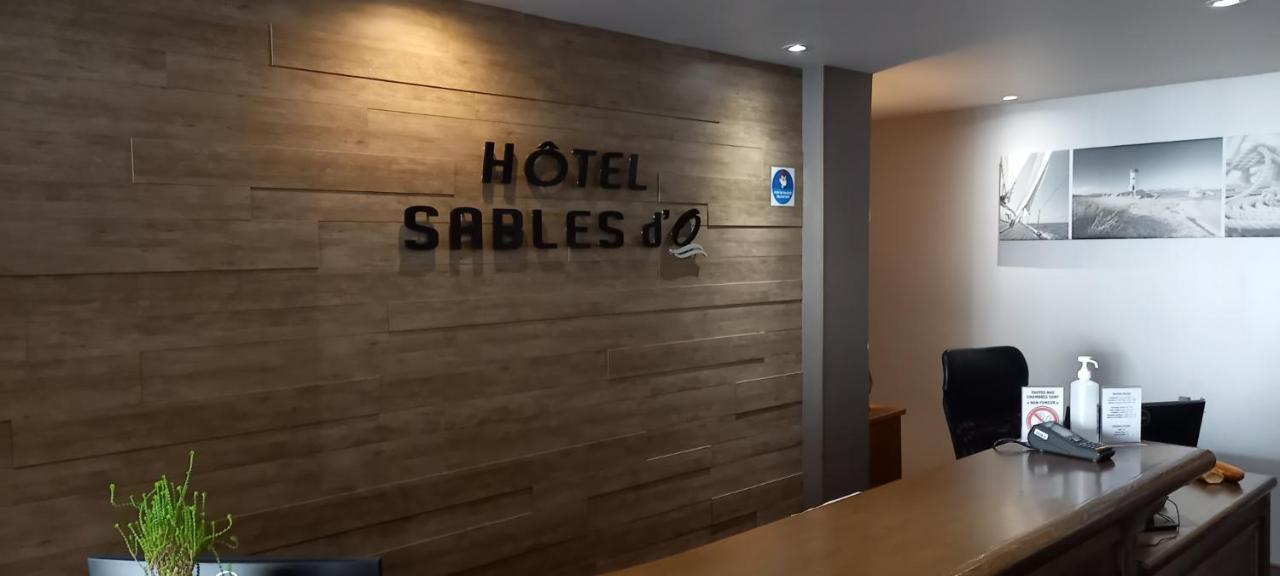Hotel Sables D'O Et Son Restaurant Le 16 Bis Les Sables-dʼOlonne Εξωτερικό φωτογραφία