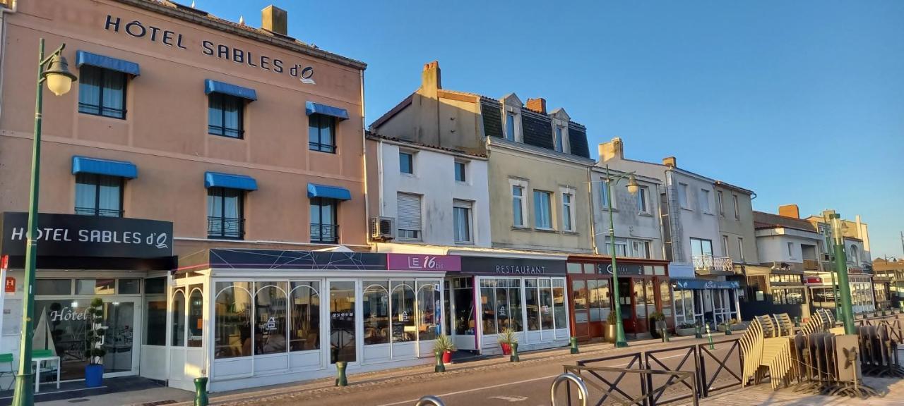 Hotel Sables D'O Et Son Restaurant Le 16 Bis Les Sables-dʼOlonne Εξωτερικό φωτογραφία